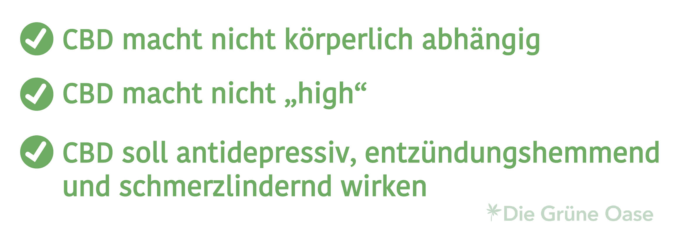 Propriétés du cannabidiol